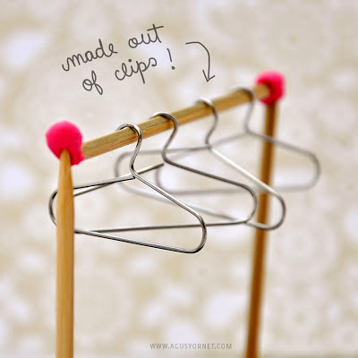 How To Diy From Paper Clips To Mini Hangers
